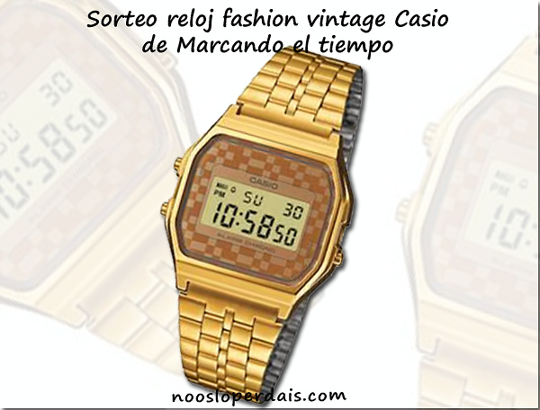 Sorteo Reloj Vintage Casio de Marcando el Tiempo